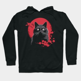 Cottagecore Goth Kawaii Anime Cat Gifts Men Girls Womens Cat Hoodie